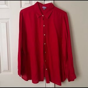 J. Jill linen top XL